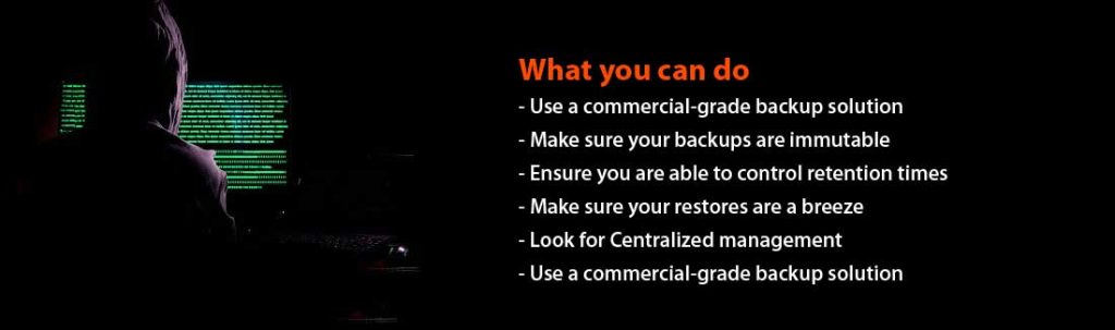 Ransomware attack solutions