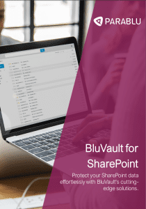 BluVault for Microsoft SharePoint Online