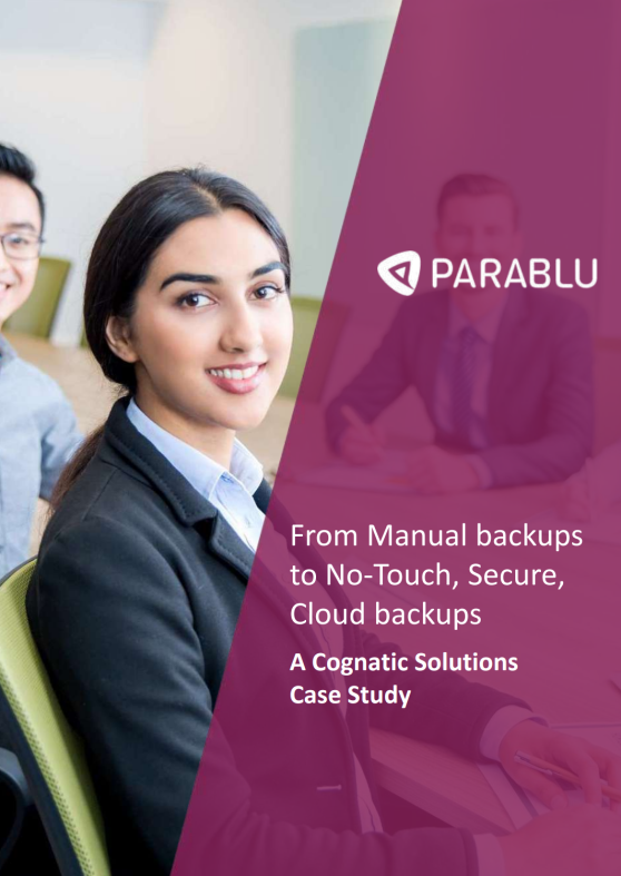 How Cognatic managed no-touch, secure cloud backups without investing a dime on storage How Cognatic managed no-touch, secure cloud backups without investing a dime on storage